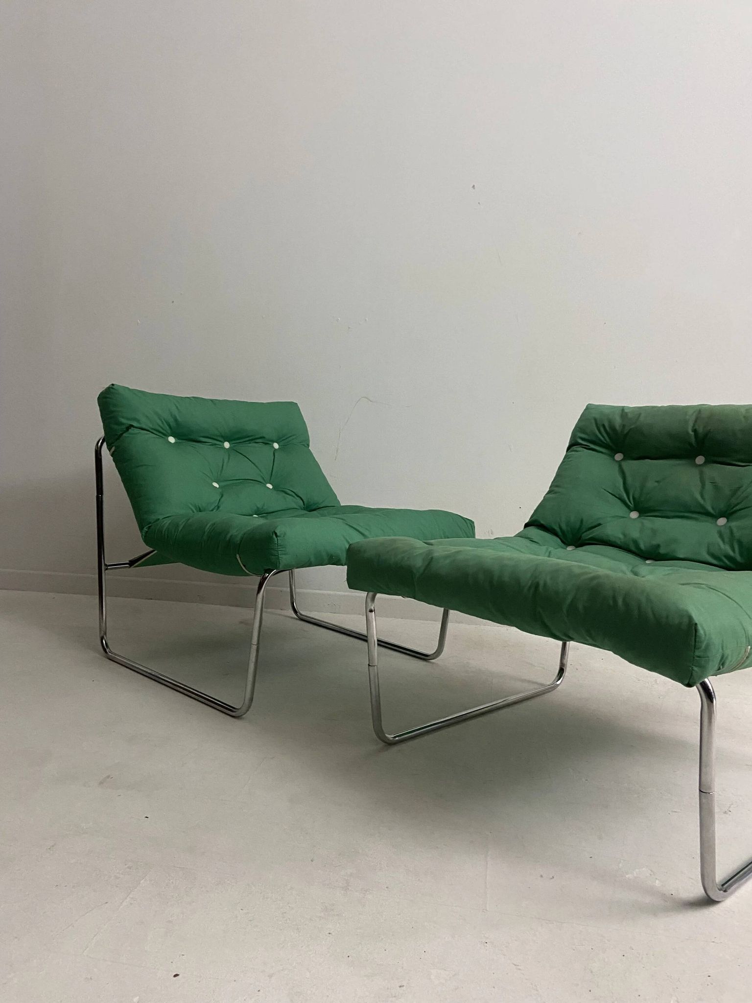 Pair of vintage armchairs