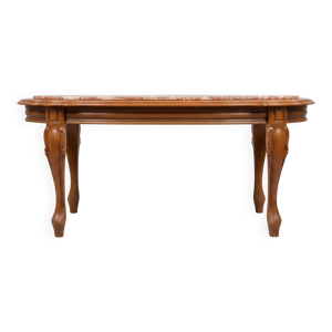 Table basse dessus pierre