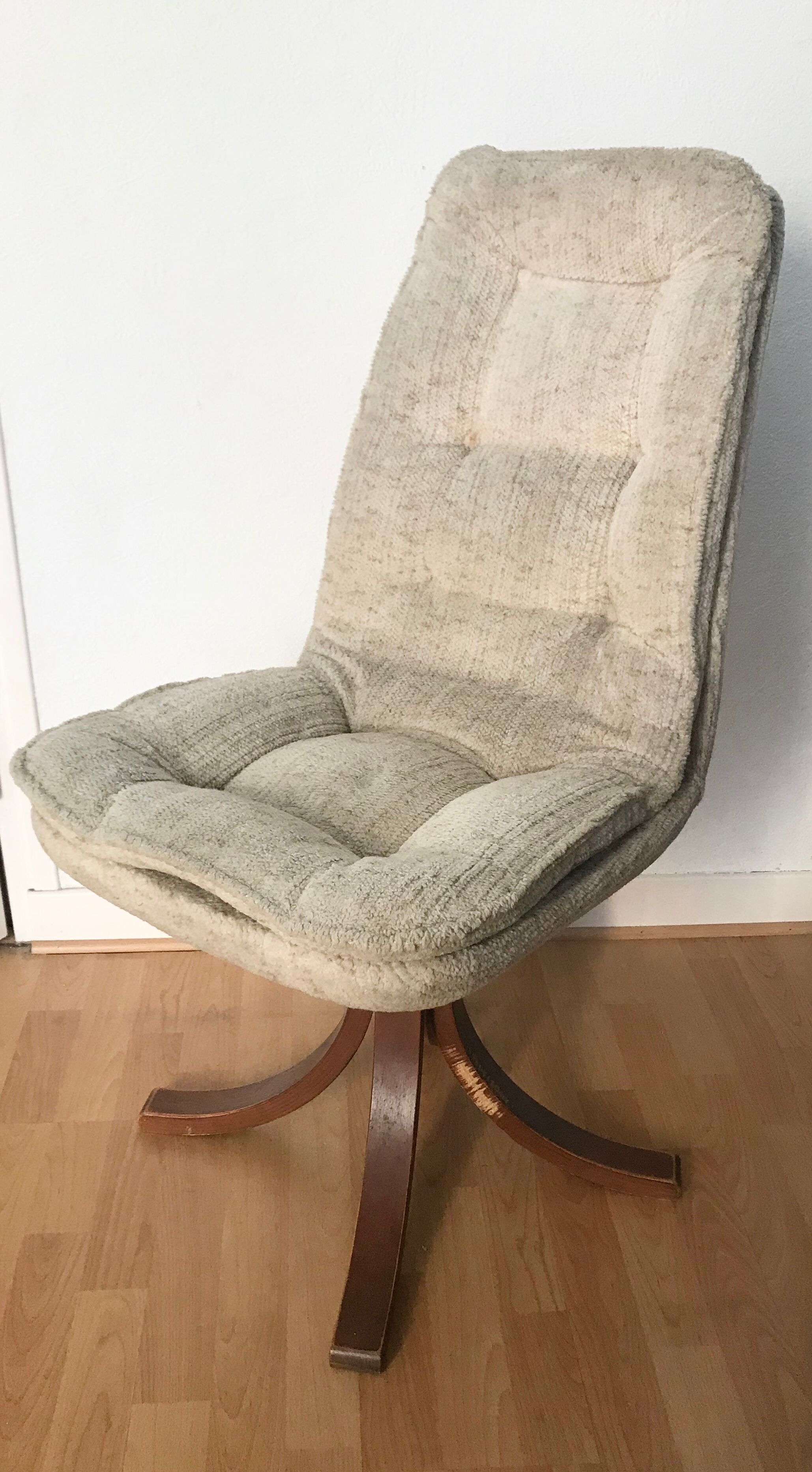 Vintage Scandinavian office chair