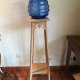 Vase bleu style art deco