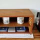 Étagère murale ou à poser teck style scandinave