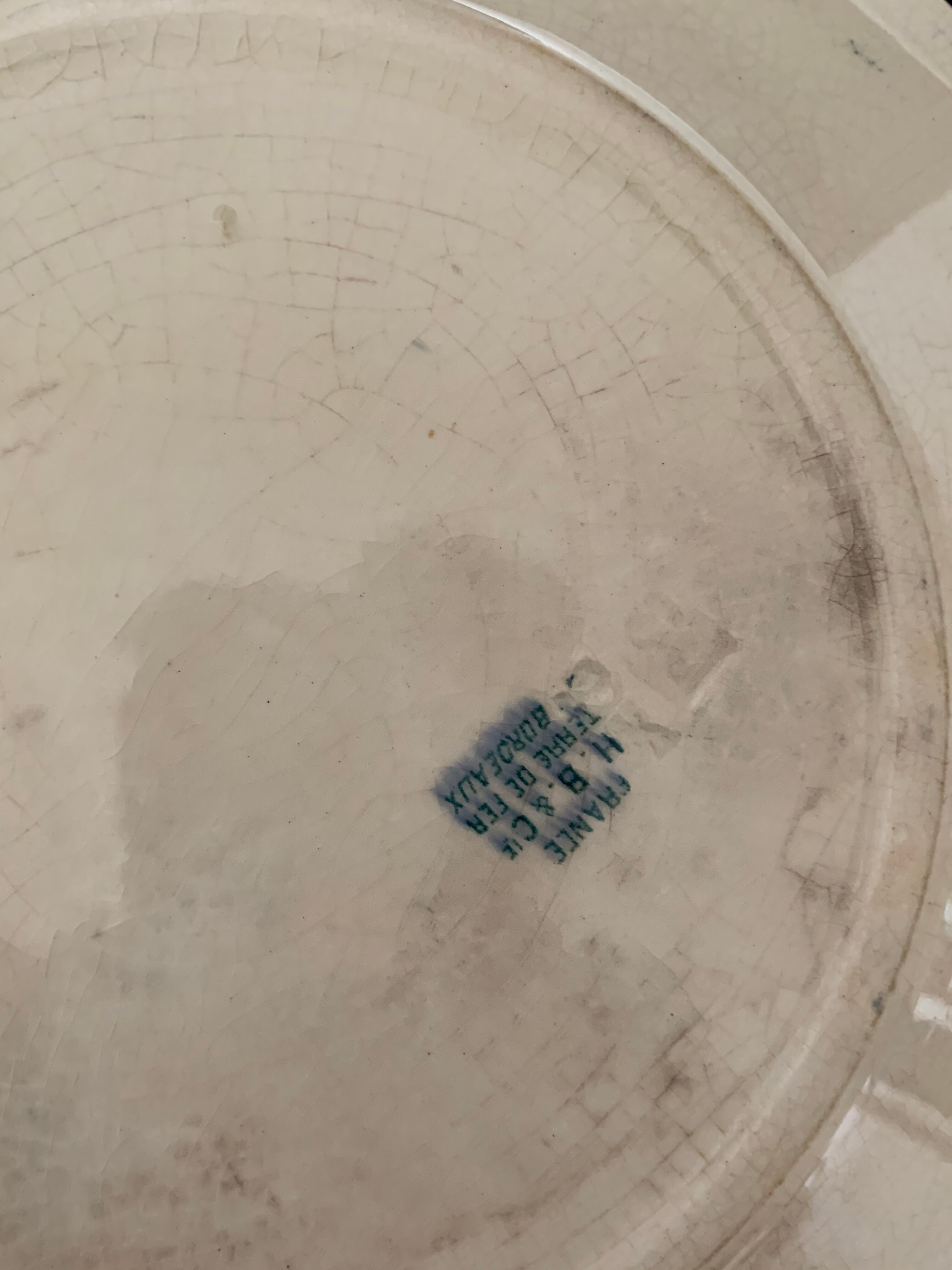 3 plates Iron Earth HB and Co.