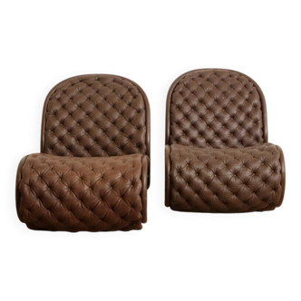 'G de Luxe' System 1-2-3 easy chair | Verner Panton | Fritz Hansen