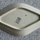 Antique butter dish in Saint-Amand earthenware (Nord)