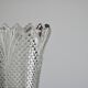 Crystal vase size - Diamond point pattern
