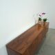 Dressoir rio palissandre plus fin avec chromen poten en lades
