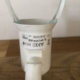 Set of 4 white adjustable spot lights from the 90s