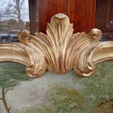 Ancien miroir trumeau style Louis XV