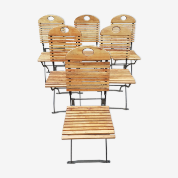 Chaises pliable bistro foresta