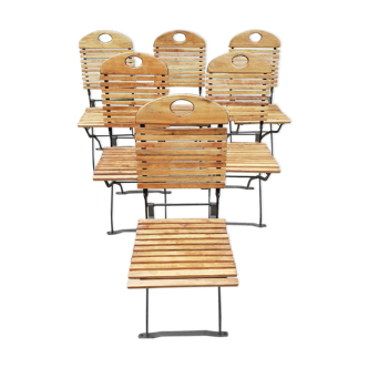 Chaises pliable bistro foresta