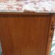 Art Deco walnut sideboard with marble top