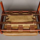 Inca Footstool Ottoman by Arne Norell for Arne Norell AB