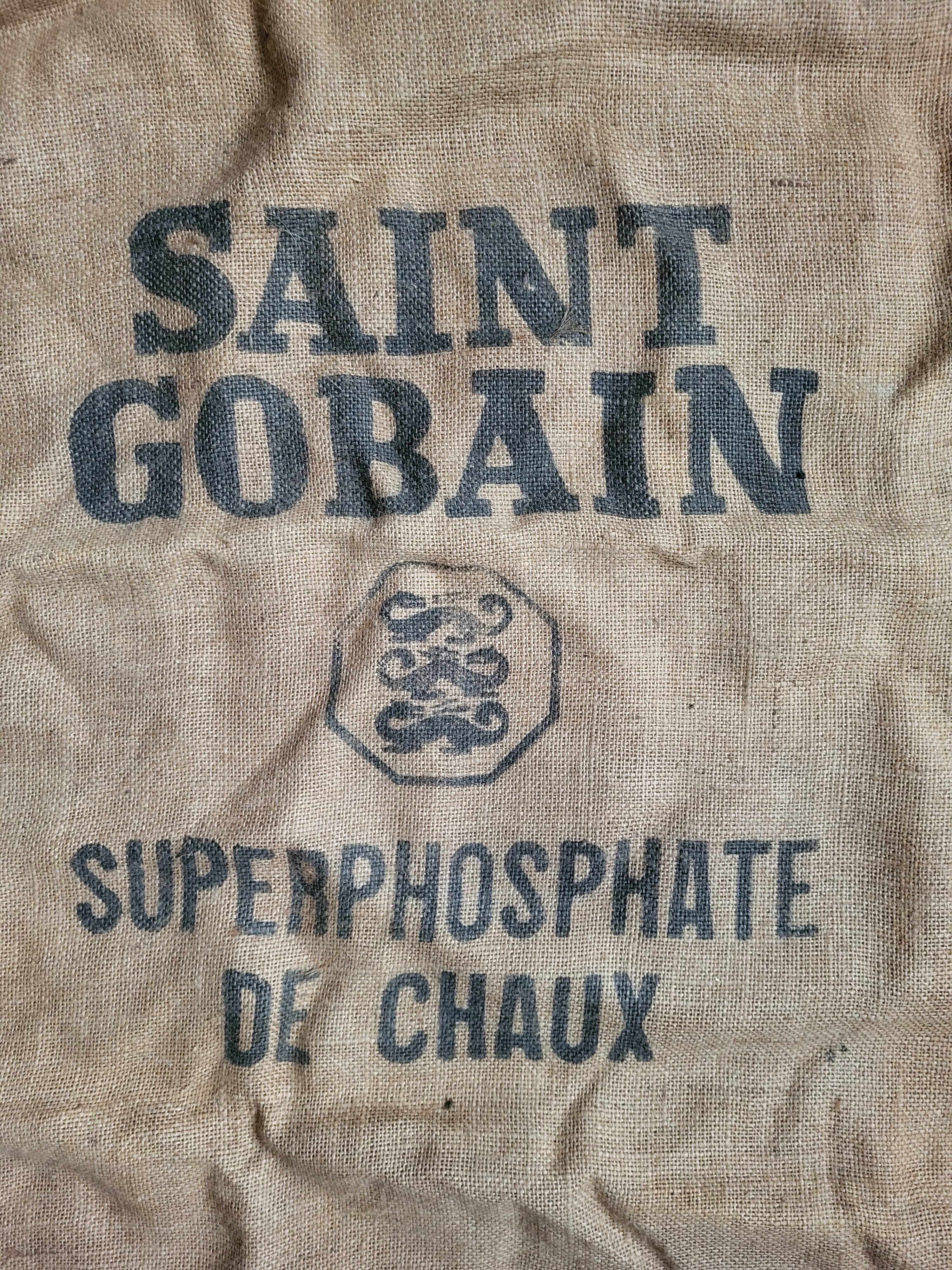 Jute bag Saint Gobain