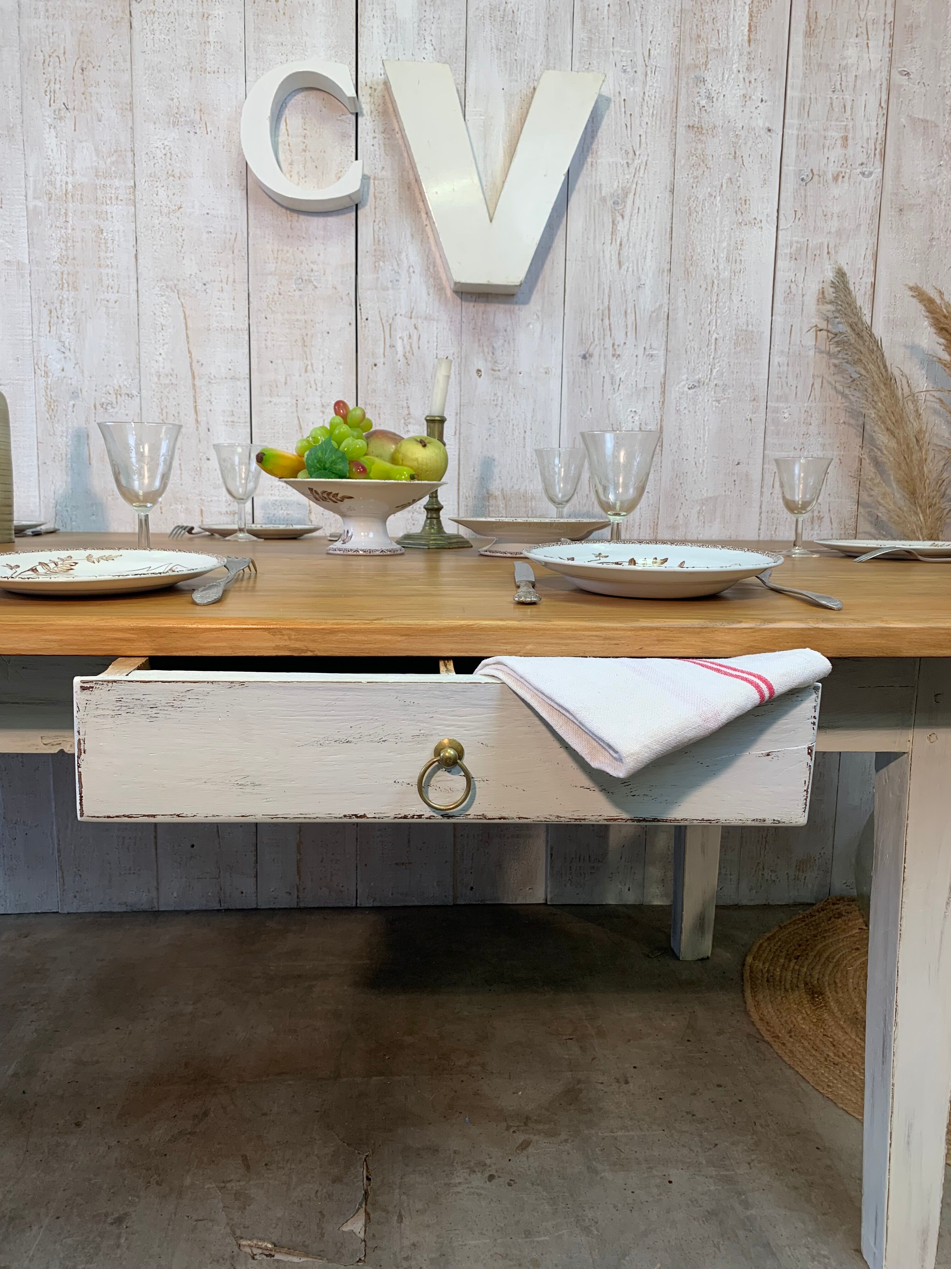 Farmhouse table 240x110cm