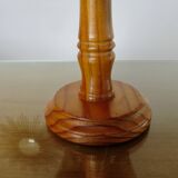 Scandinavian wire and wood lamp from the 60s and 70s