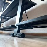 Postmodern Italian graffiti shelf by Rodney Kinsman for Bieffeplast