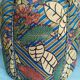 Art Deco pouf by Jindrich Halabala