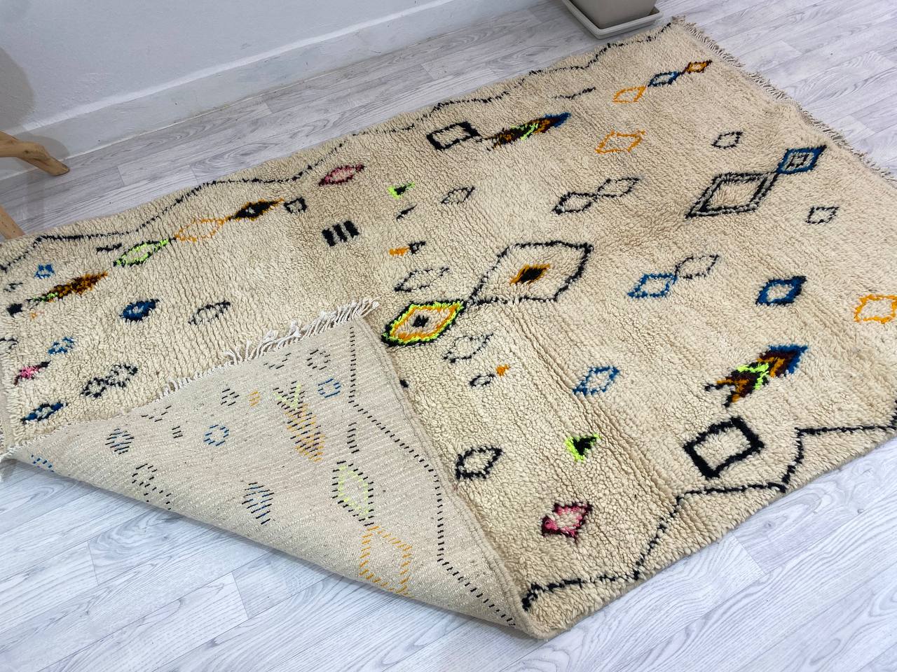 Tapis berbère marocain fait main  230 x 150 CM