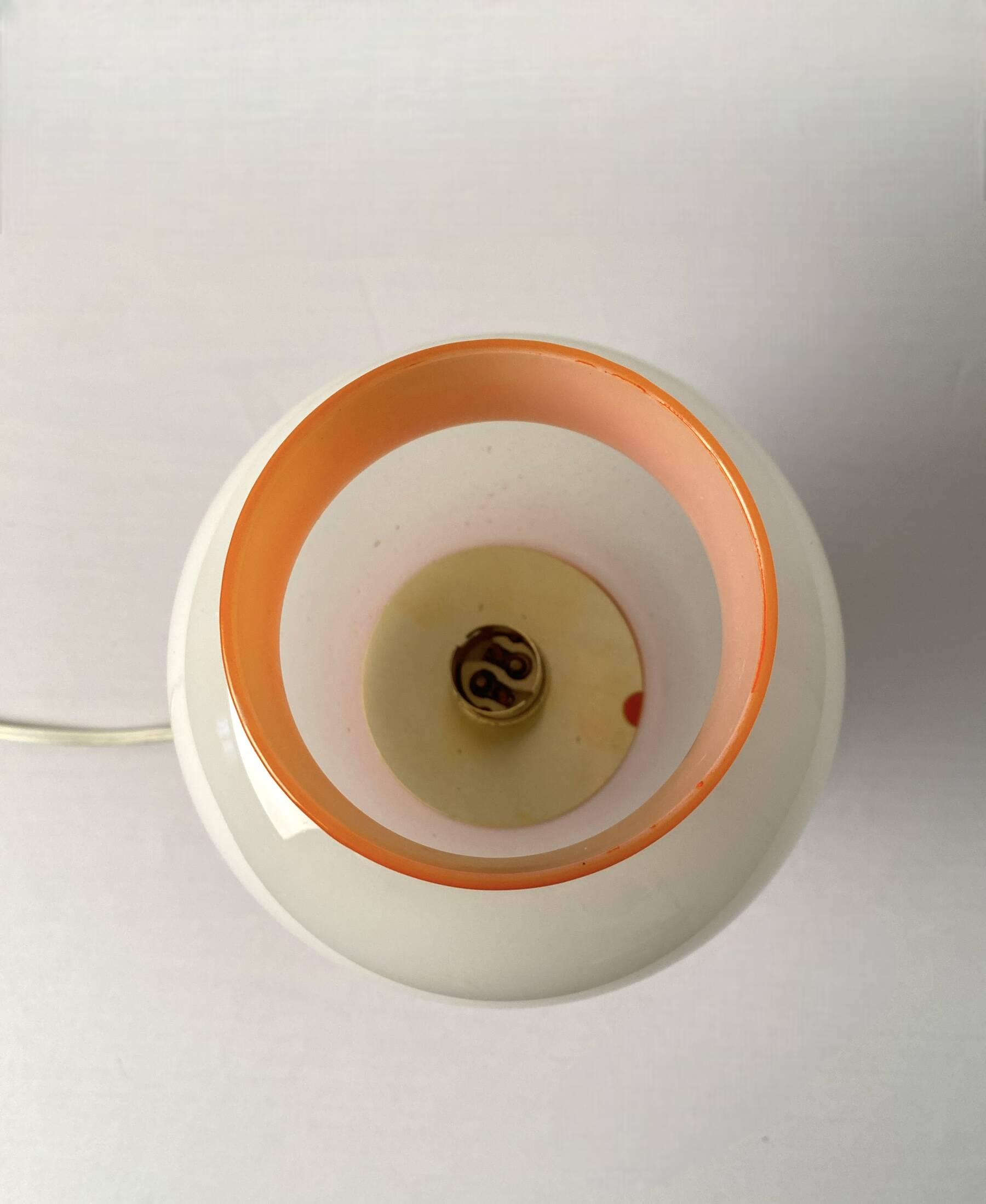 Table lamp, opaline 70s