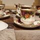 Old Country Roses fine porcelain coffee service - Royal Albert -