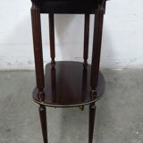 Side Table With Drawer - Wood (Mahogany)