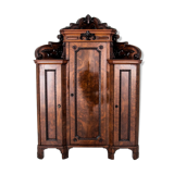 Historic corner commode from around 1900. after renovation