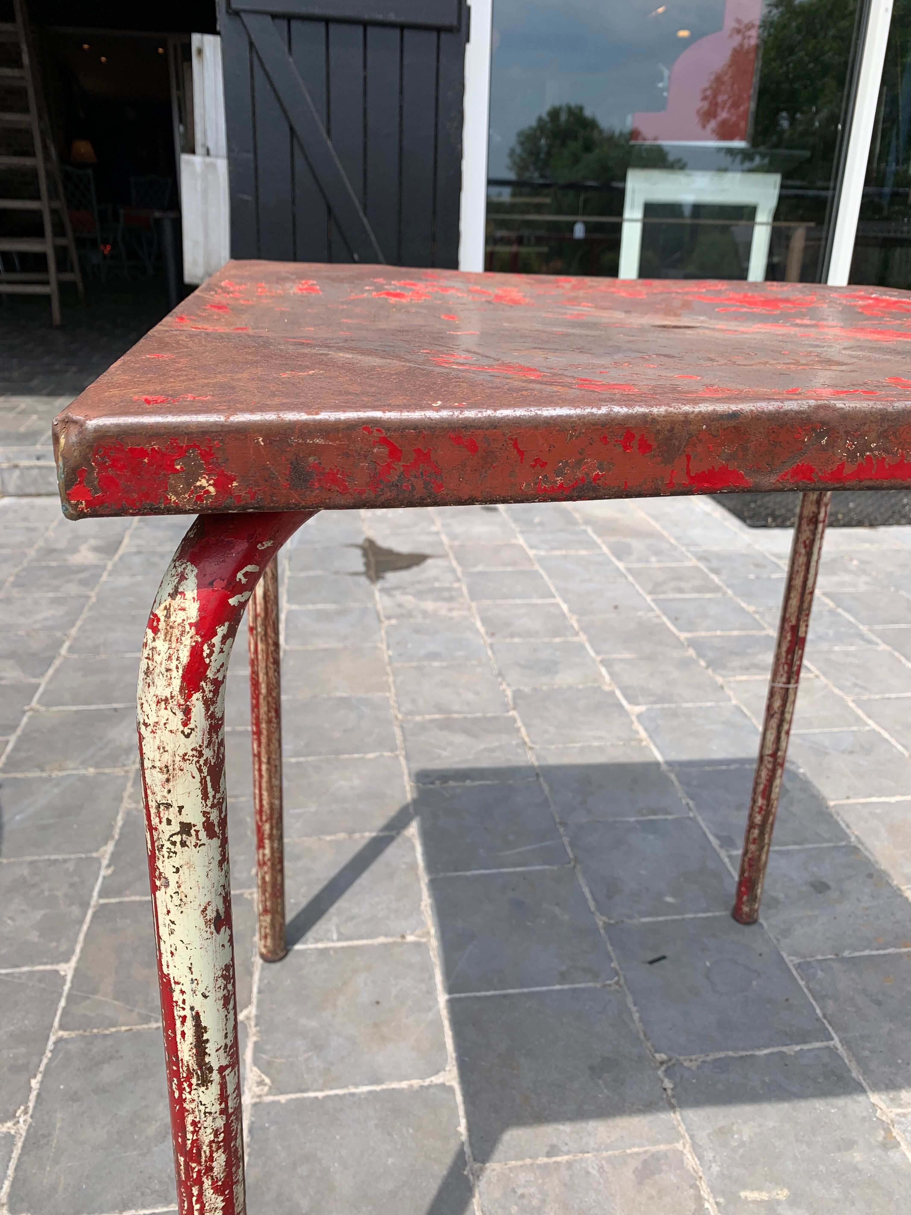 Outdoor bistro table