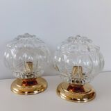 Pair of wall or ceiling lights