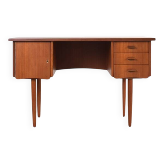 Mid-Century Danish Teak Desk, 1960s.