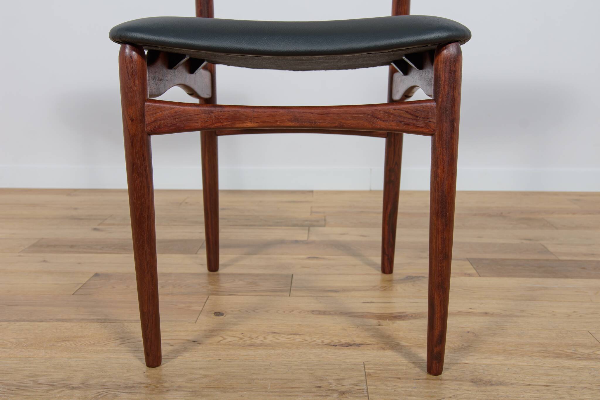 Chaises mid-century en palissandre, danemark, set de 4