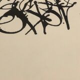 Affiche originale Ideogramme 1986