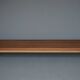 XL slatted teak bench from the 1960s