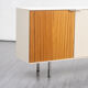 Buffet vintage, bois de zèbre, 173cm