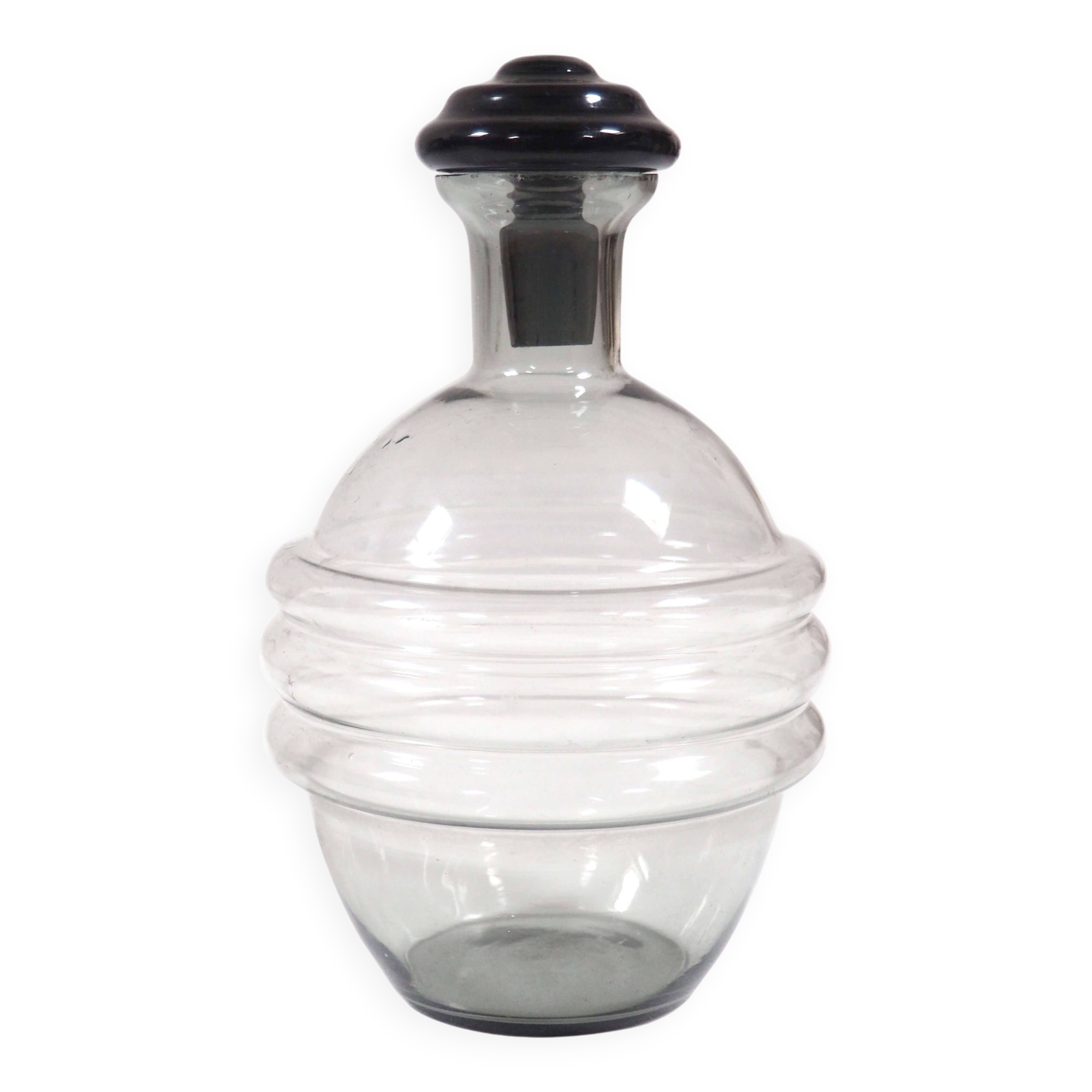 Carafe à liqueur verre fumé