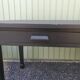 Patinated oak table