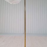 Mid-century modern brass floor lamp Bergboms G-03, Sweden, 1960s