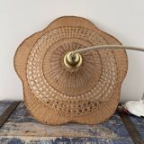Vintage suspension in woven wicker