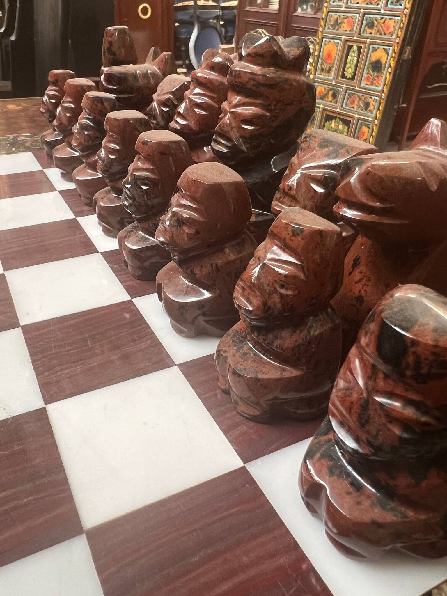 Chess game.