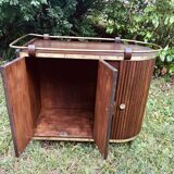 Bar furniture on wheels