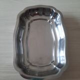 Lot de 3 plats et 1 pichet inox