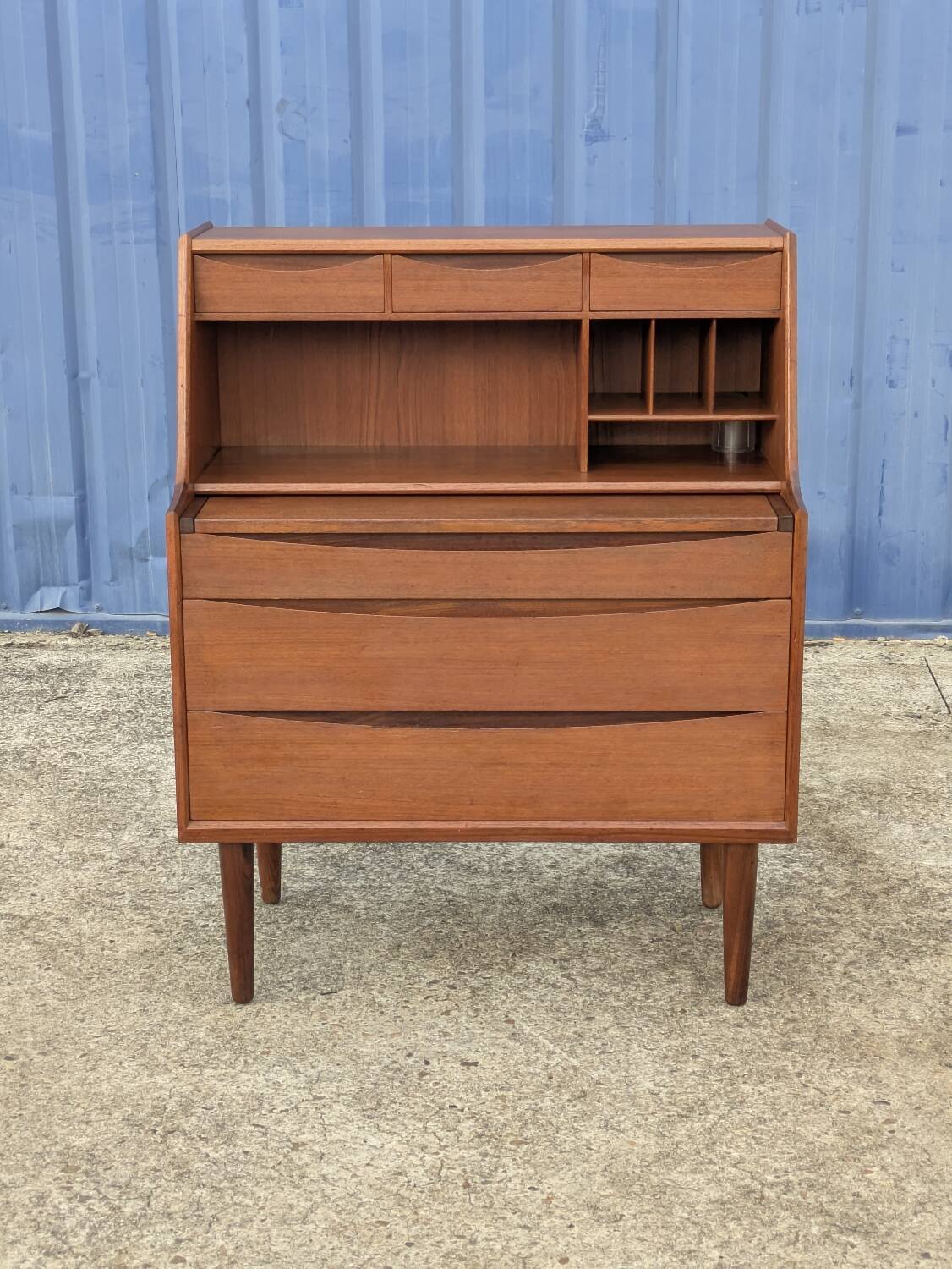 Teak dressing table by Arne Vodder for Olholm Mobelfabrik, 1960