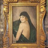 Oil on canvas by Gabrielle Guillot De Raffaillac