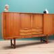 Teak highboard, Danish design, 1960s, production: Denmark