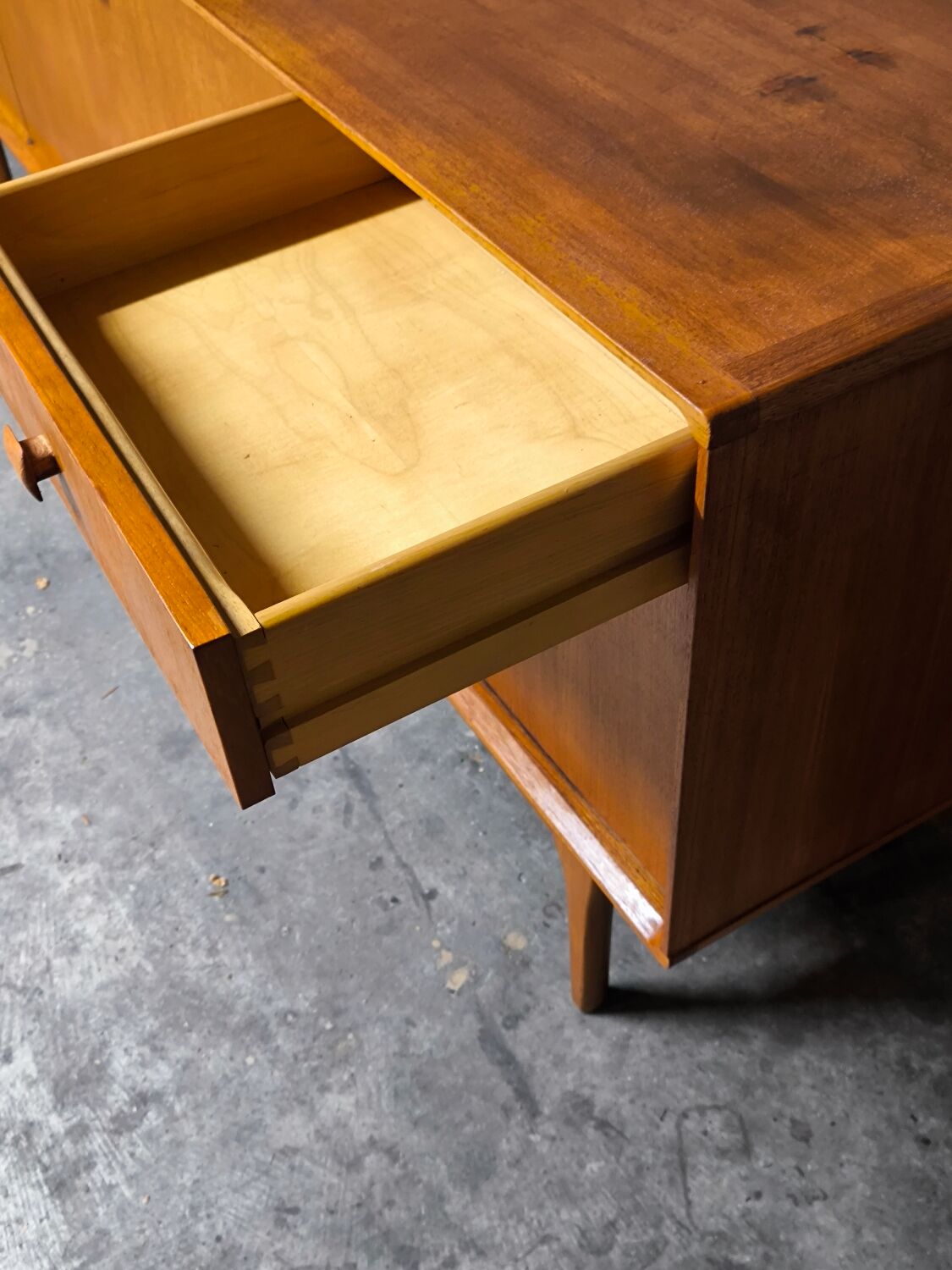 Vintage Scandinavian teak sideboard