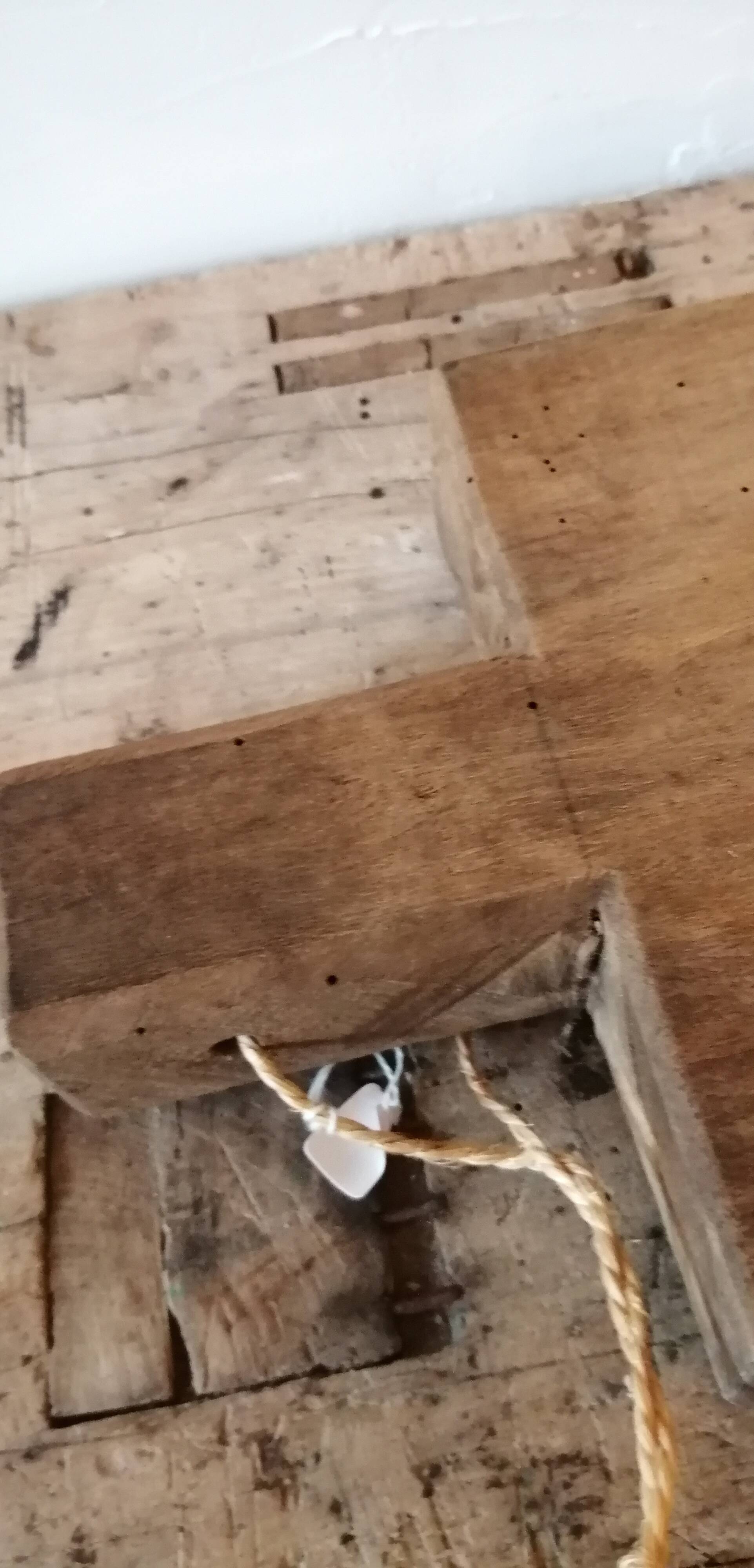 Old wooden cutting board