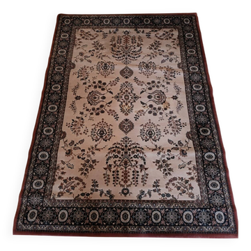 Grand tapis ancien en laine 170 x 240 cm