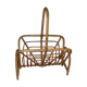 Rattan magazine holder