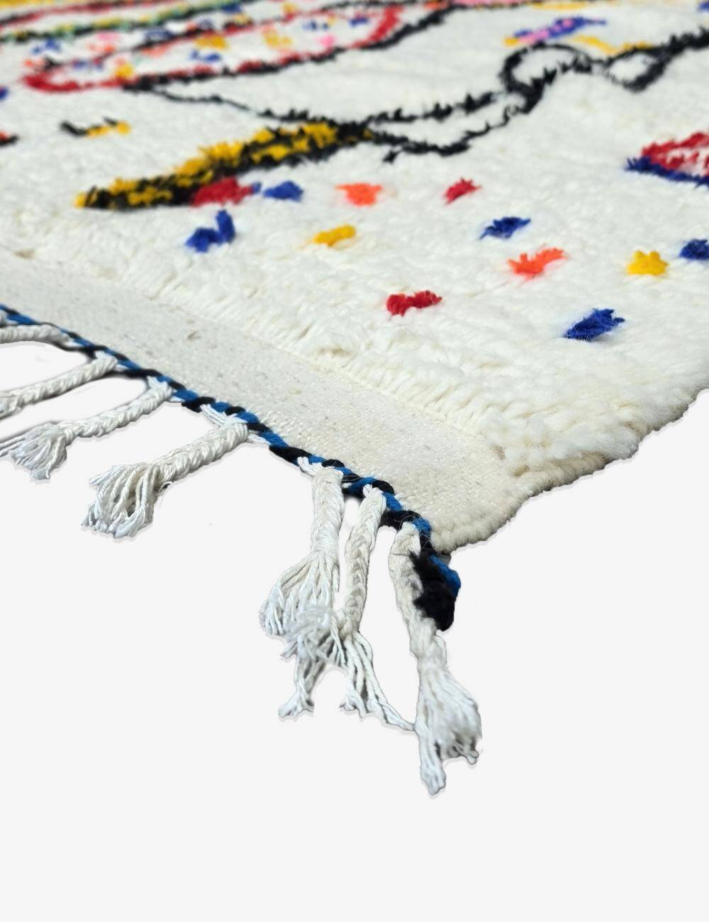 Tapis Azilal Marocain Coloré - 300 x 190 cm