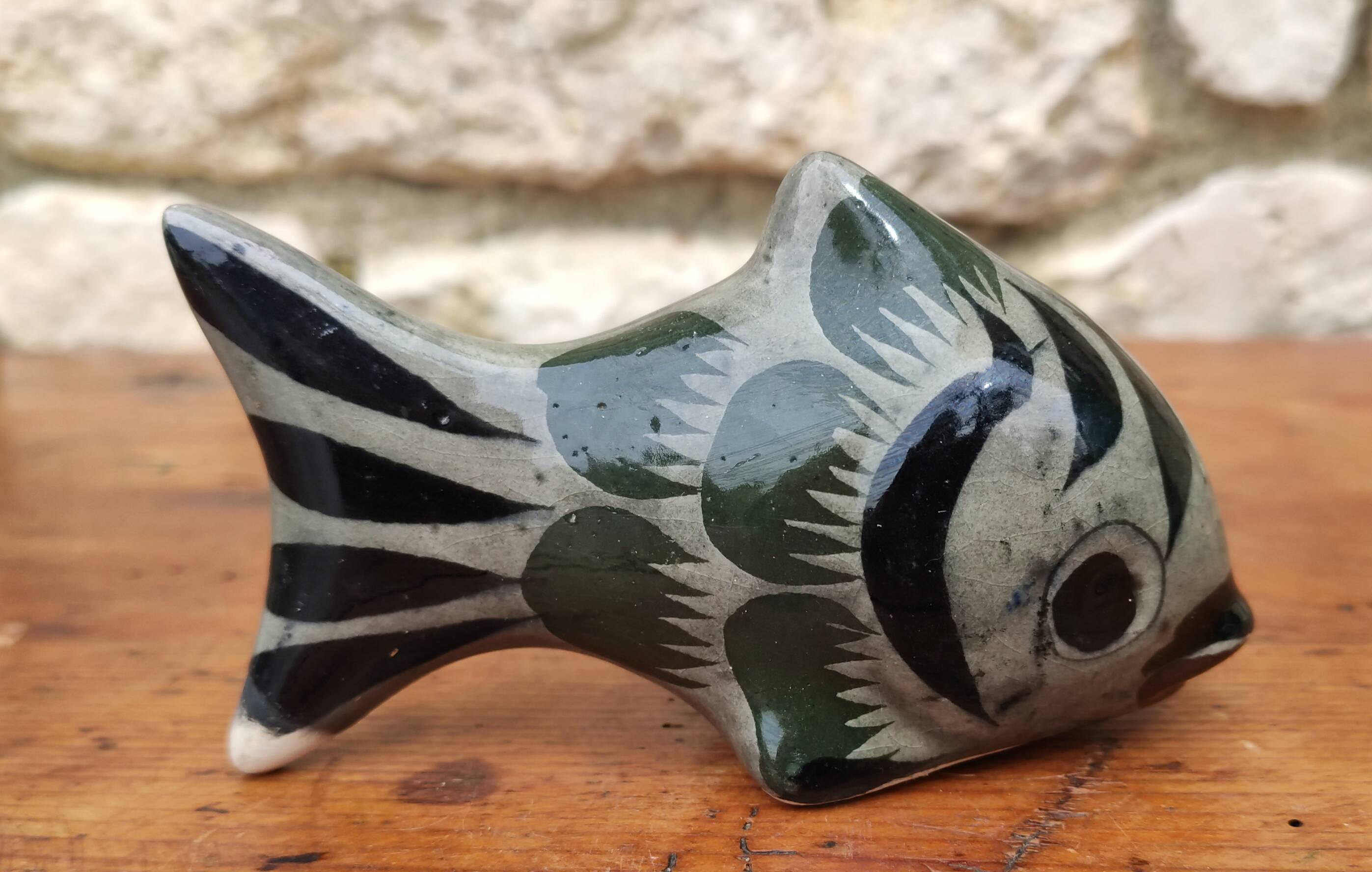 Ceramic fish statue Mexico