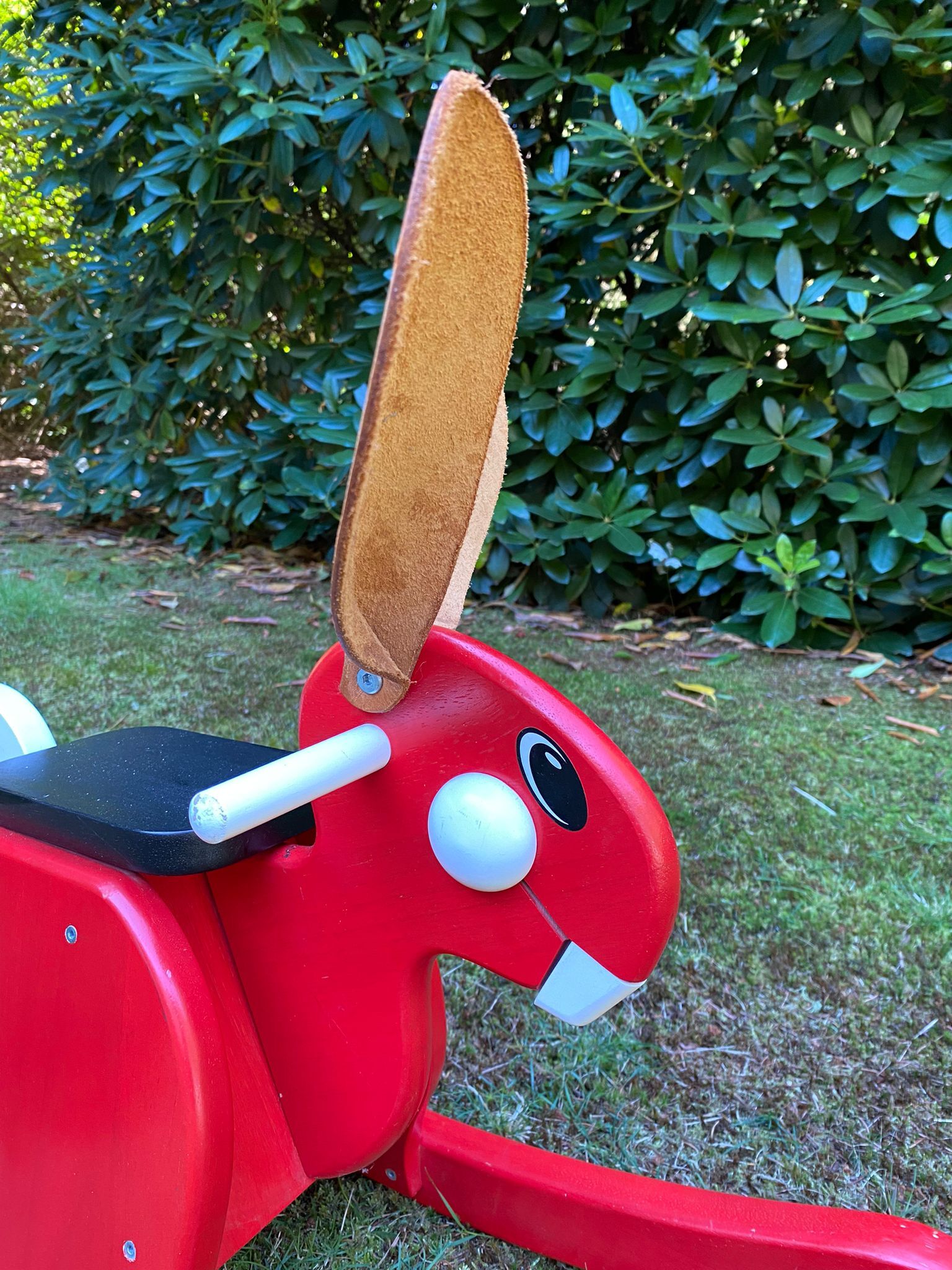 Vintage Rocking Rabbit Red by Björn Dahlström for Playsam